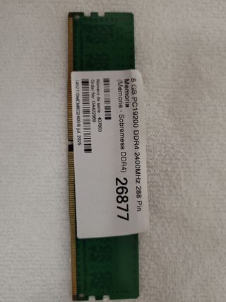 RAM Crucial DDR4 8GB 2400MHz