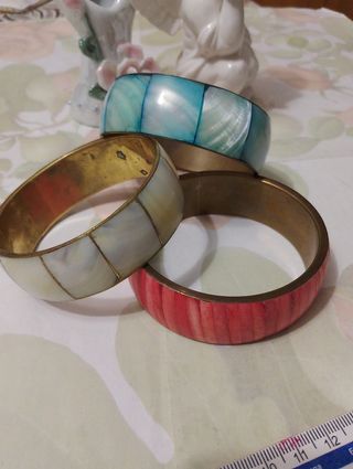 3 bracciali vintage | madreperla