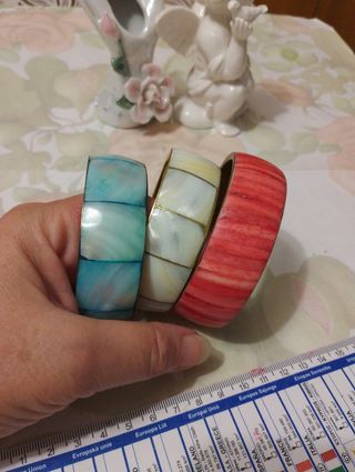 3 bracciali vintage | madreperla