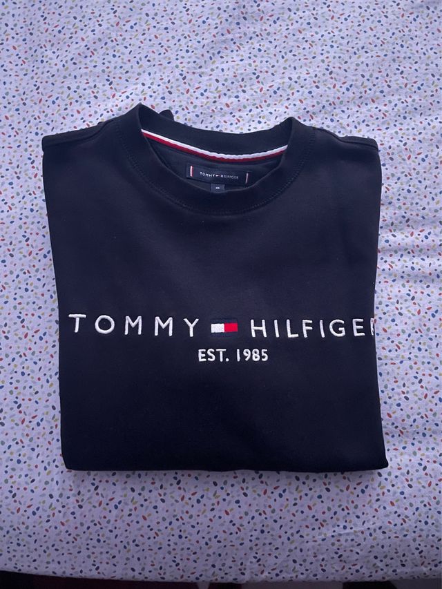 Sudadera Tommy Hilfiger XS Negra
