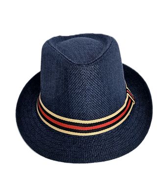 Sombrero Paja Azul Trilby M/L