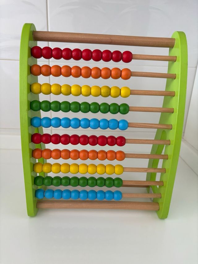 Abaco infantil de madera El Corte Inglés