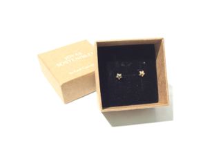pendientes oro 18k con piedra