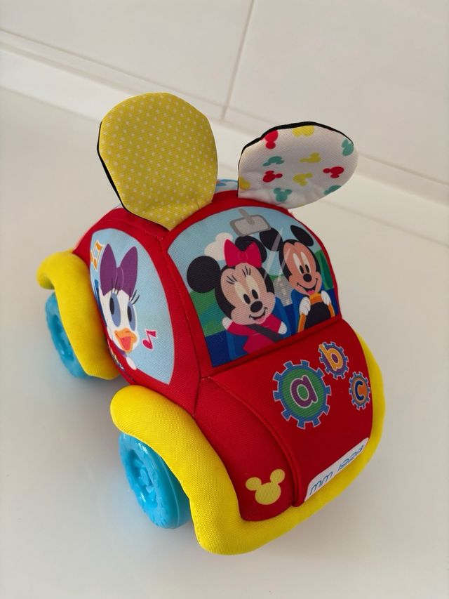 Coche Minnie y Mickey bebé