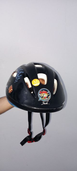 Casco bici niño, diseño pirata