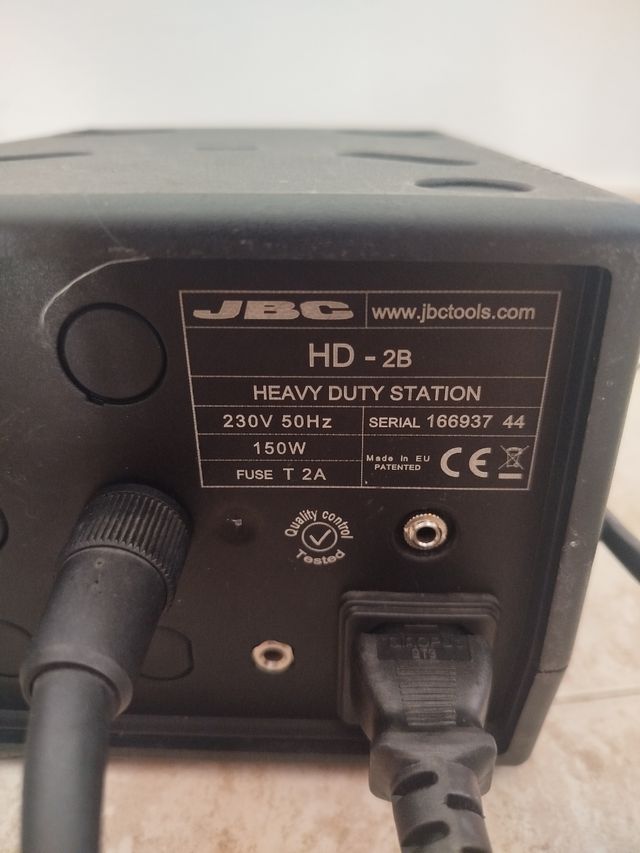 Estación soldadura JBC HD-2B - Soldador