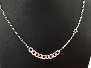 cadena plata 925mm 22cm