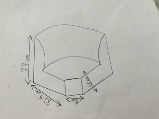 Sillón de terciopelo verde! 