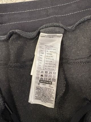 Pantalón chandal DECATHLON
