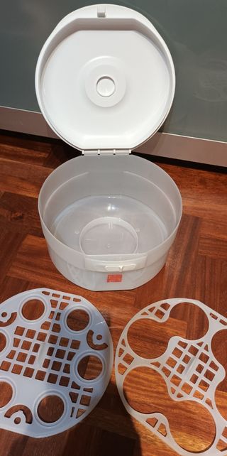 Esterilizador biberones microondas