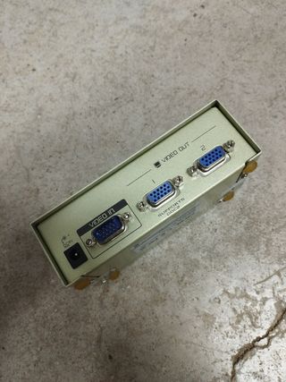 Duplicador video DYEL VGA 1 a 2