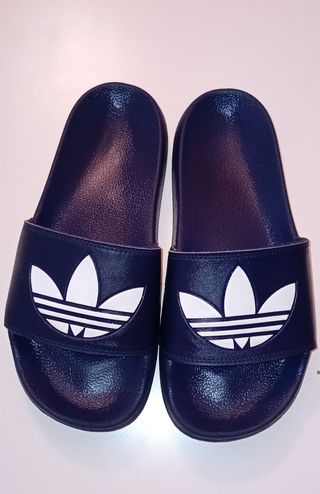 Chanclas Adidas azules