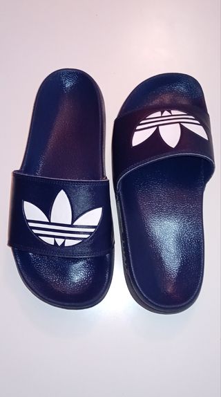 Chanclas Adidas azules