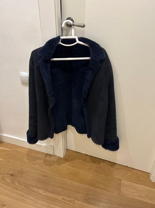 Chaquetón ante-muton , azul marino