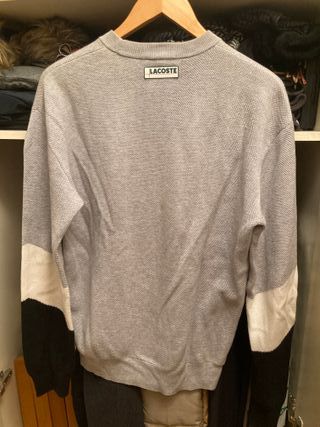 Jersey de punto Lacoste gris