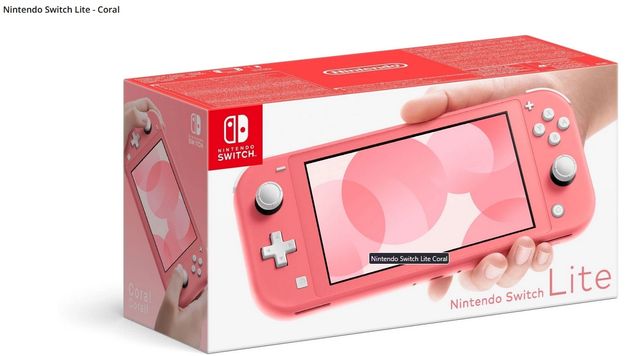 Nintendo Switch Lite Coral NUEVA