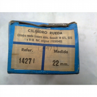 Cilindro Rueda izquierdo RENAULT 14 y 18