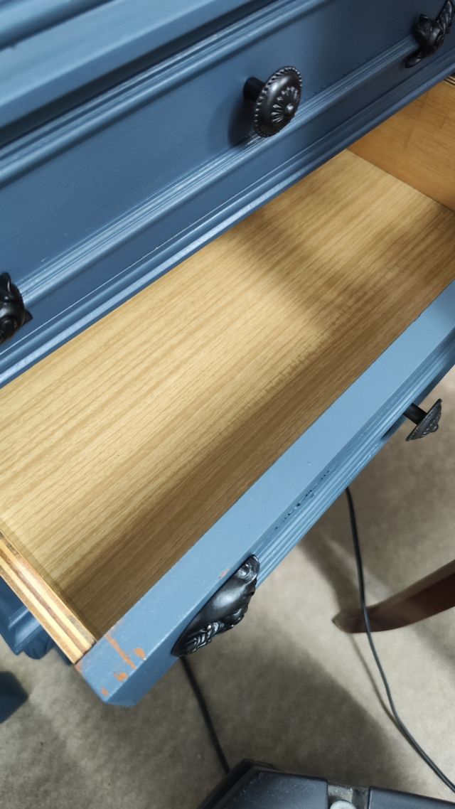 Pareja Mesillas noche mármol azul - 2 uds