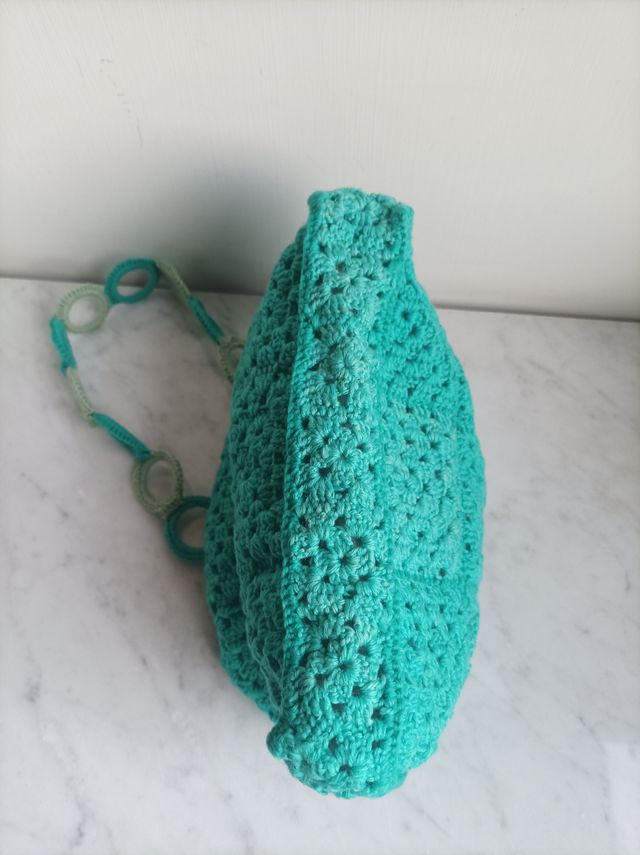 Borsetta Granny all'uncinetto