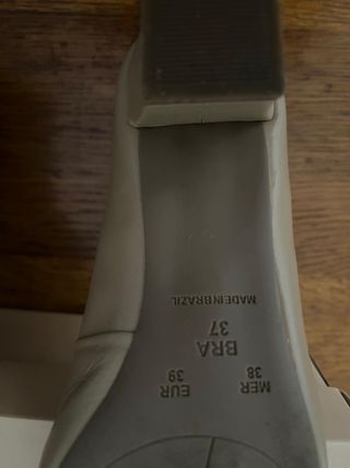 Zapatos Nefitalli beige -talla 37