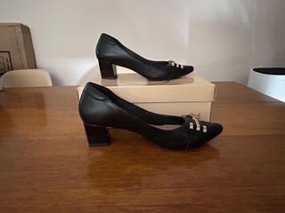 Zapatos Neftali negros,talla 37