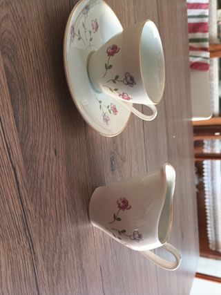 Caffè vintage: tazzina & lattiera