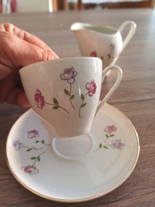 Caffè vintage: tazzina & lattiera