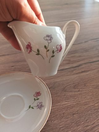 Caffè vintage: tazzina & lattiera