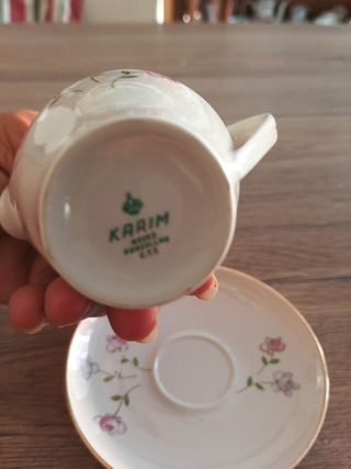 Caffè vintage: tazzina & lattiera
