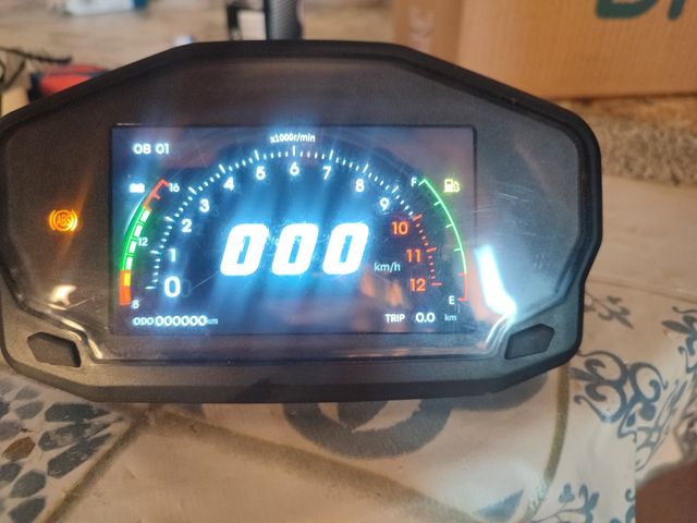 Tacometro digital Moto