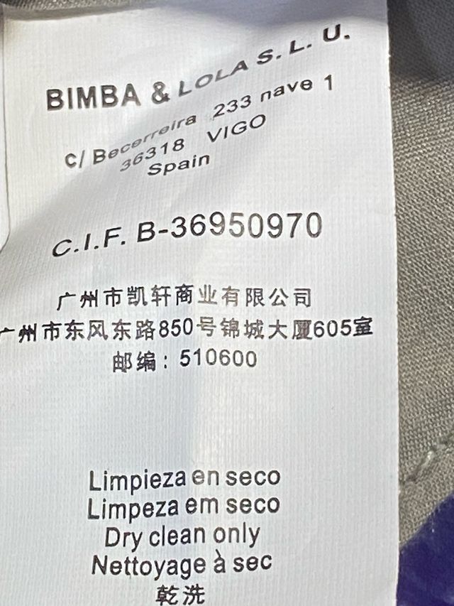 Bolsito Bimba & Lola Morado