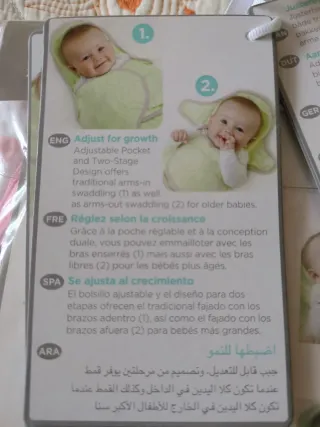 Saco arrullo Snooze Swaddle (0-3 meses)