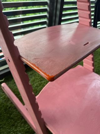Silla evolutiva Stokke rosa