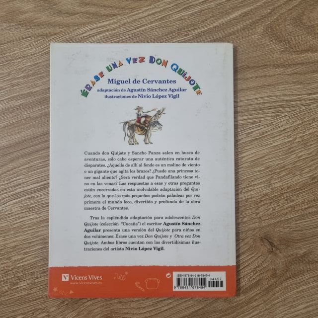 Erase Una Vez Don Quijote (Spanish and English ...