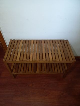 Banco zapatero madera Ikea