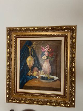 Pintura al óleo: Bodegón