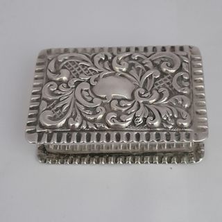 Scatola porta pillole argento 925