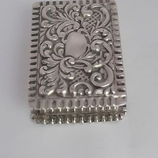 Scatola porta pillole argento 925