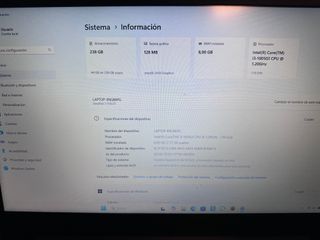 Portátil Lenovo i3-1005G1, 8GB RAM, 256GB SSD