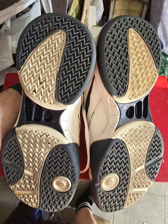 Zapatillas Reebok blancas y azules