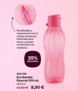 Botellas Tupperware 500ml & 500ml