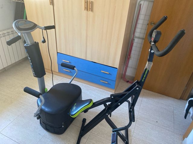 2 Máquinas ejercicio: VibraPlus & otra