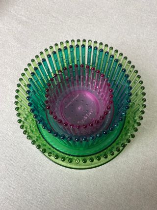 Set di 3 vasi con sottovasi per orchidee Orchitop 