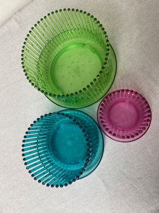 Set di 3 vasi con sottovasi per orchidee Orchitop 