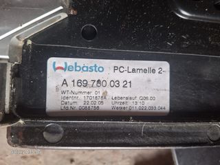 lamas para techo solar mercedes w169