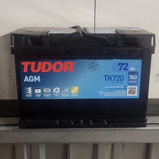 Batería Tudor TK720 AGM 72Ah 70ah STAR STOP NUEVA 