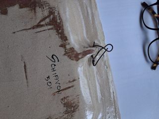 Piastra Ceramica Schiavon Dipinta a Mano