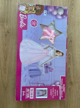 Vestido Barbie Magia del Baile talla 3-4 años