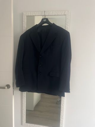 Traje hombre azul marino