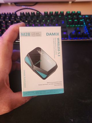 DAMIX M28 - Auriculares inalámbricos 5.3